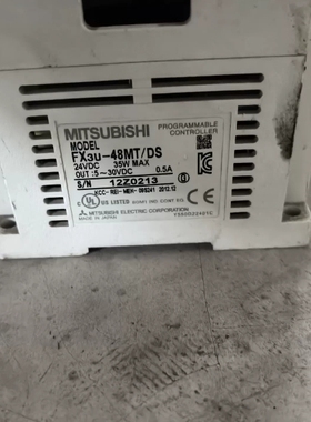 FX3U-48MT/DS，！，，