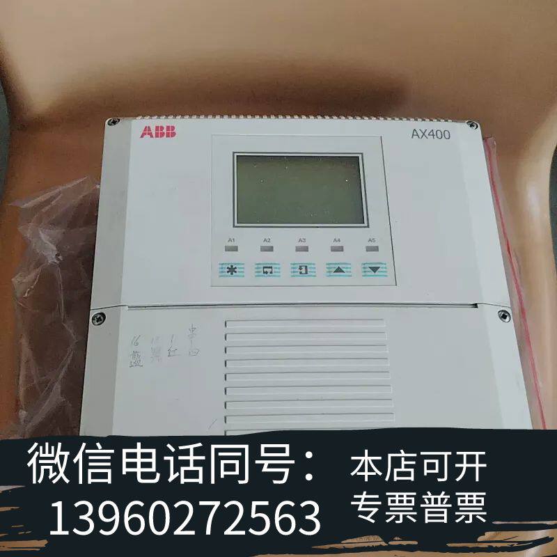 ABB工业PH计AX400，图三瑕疵，轻微使用痕迹需询价