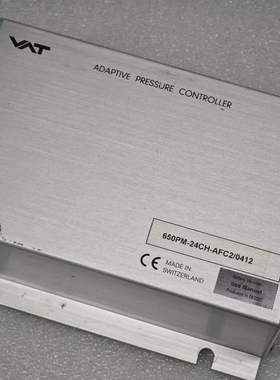 议价VAT 阀门控制器 PM-6 压力控制器 650PM-24C维修