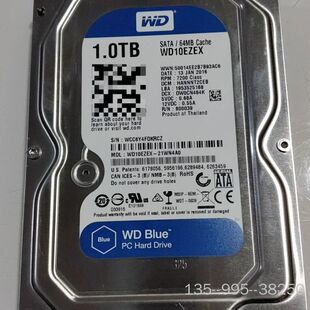 西数1TB机械硬盘，型号WD10EZEX，3.5寸SATA，详谈