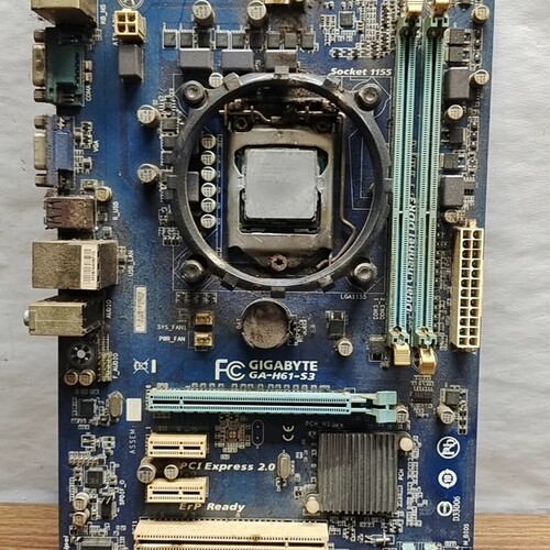 议价技嘉GA-H61-S3主板i32130cpu，支持DDR3