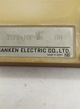 操作面板  IOP-2A(D)  SANKEN 变频器控制面