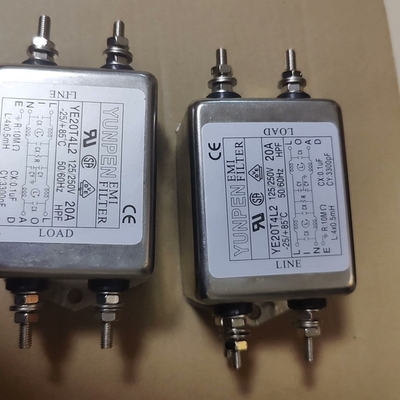 台湾YUNPEN电源滤波器，型号YE20T4L2，125/2