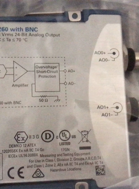NI 9260 BNC接口，需要的可以私信联系