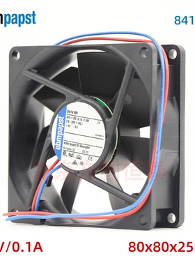 ebmpapst 8025 8414NH 24V 2.4W 仪器仪表用风扇 变频器风机