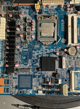 b85-6L软路由主板，四代cpu i3-4160，有msa