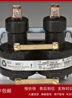 美国 MDI 水银继电器 MERCURY 235NC-120AT-18 235NC-220AT-18