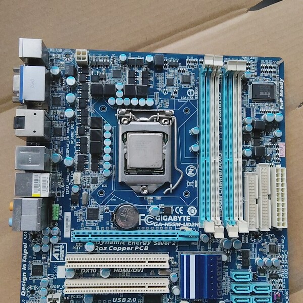 议价技嘉 GA-H55M-UD2H主板 测试稳定 正常使