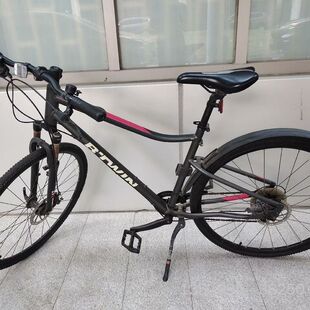 迪卡侬RIVERSIDE500公路车,旅行车、休闲通勤车、女详谈