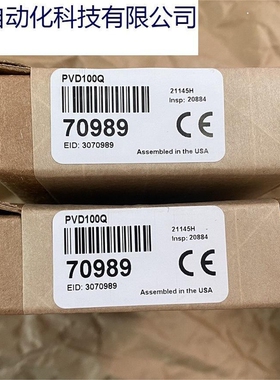 全新原装未开封美国BANNER邦纳传感器PVD100Q 现货当天发 70989