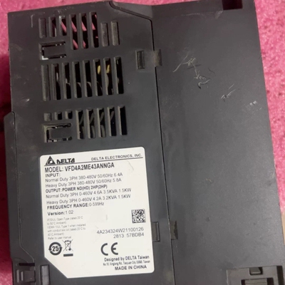 议价台达变频器VFD4A2ME43ANNGA，1.5kw变频