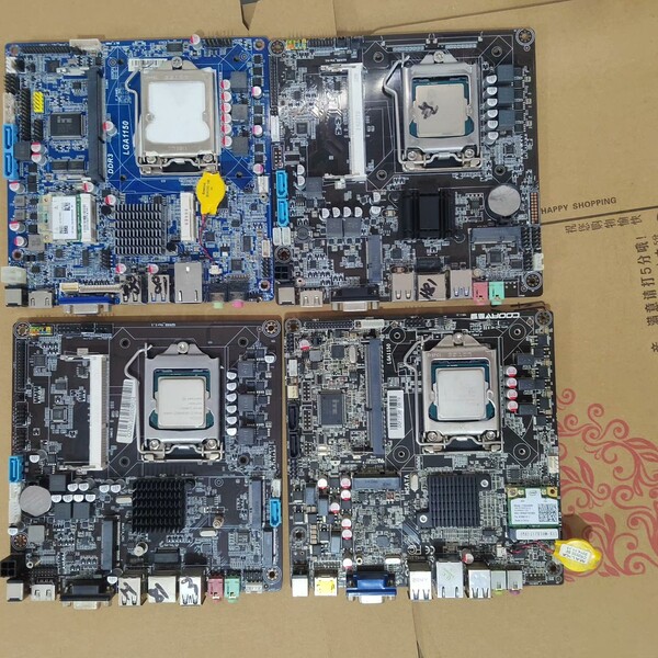 议价H81小主板支持1150针CPU 3带内存  测试完好 需要图片