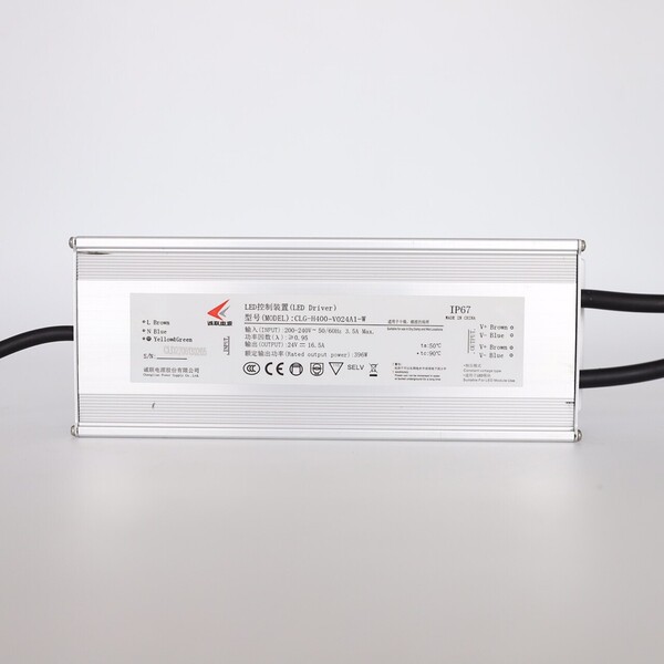 诚联400W24V防水电源CLG-H400-V024A1