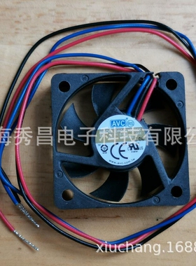 原装AVC 4010 4CM双滚珠5V散热风扇0.08A DA04010B05X USB风扇