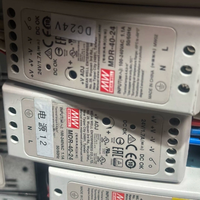 议价原装明纬电源MDR-40-24/DR4524.  MDR-6
