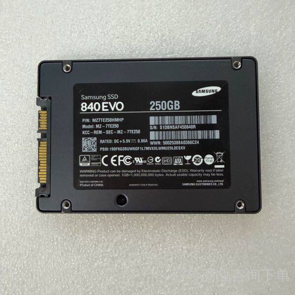三星 SSD840EVO 250GB 固态硬盘2.5寸sa 议价