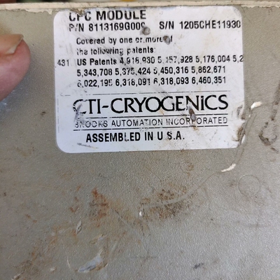 CTI-CRYOGENICS 8113169G009 上