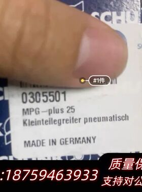 仅1件，0305501雄克MPG-PLU询价