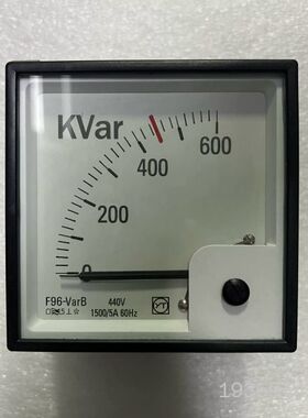 怡泰功率表 F96-VarB，量程600KVar，440议价