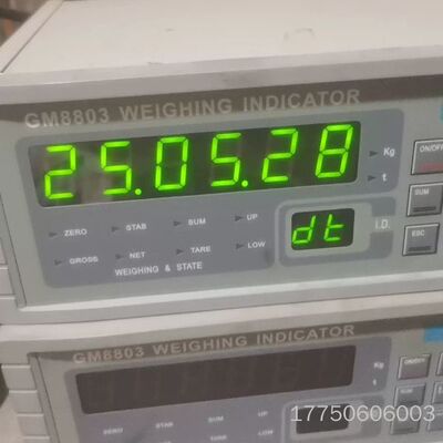 杰曼仪表GM8803称重显示控制器，拍，功能正常。型号