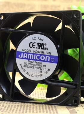 JAMICON 9CM 9025 JA0925H1S0N 110-120V 金属耐高温散热风扇