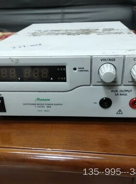 曼森HCS3600直流稳压电源详谈