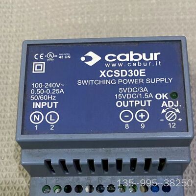 cabur xcsd30e 电源