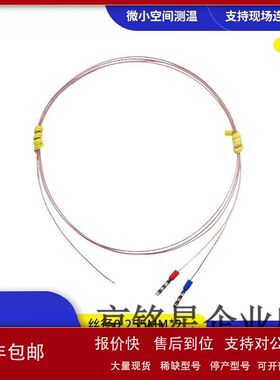 热电偶K型测温线PFA四氟J型T型带插头表面测温TT-K-30/36回流焊 T
