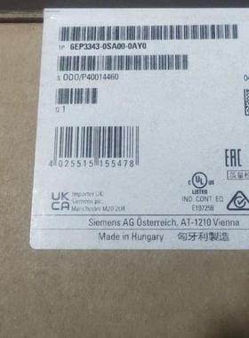 全新原装正品6EP3343-0SA00-0AY0 原装议价