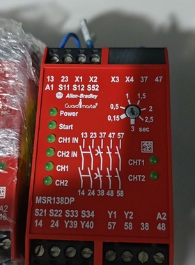 议价AB安全继电器型号MSR138DP二手拆机，成色，功