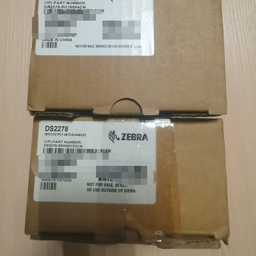ZEBRA斑马DS2278扫描枪，全新原装，带底座CR227议价