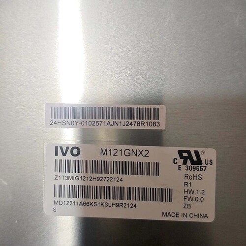 议价IVO 液晶显示屏 显示器 屏幕 M121GNX2