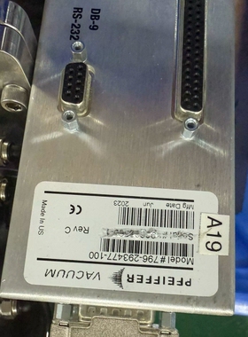 议价PEIFFER VACUUM控制器，型号796-293477维修