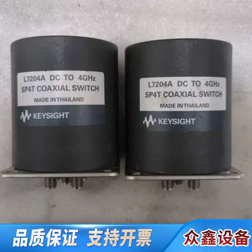 t L7204A射频同轴开关，DC-4GHz，