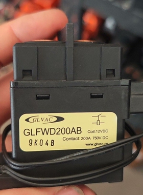 议价全新国力GLVAC高压直流继电器GLFWD200AB，12V