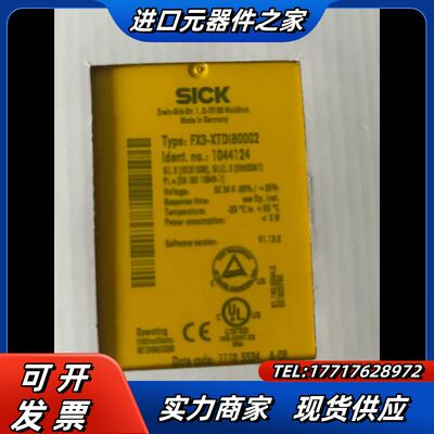 德国SICK西克安全继电器FX3-XTD180002，1议价