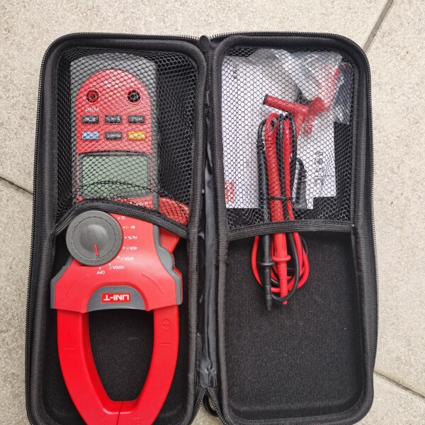 议价优利德UT207A钳形表，红灰双色，带测试笔。全新正品使用过