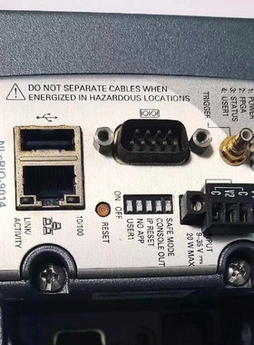 NI CRIO-9014实时控制器，功能完好，成色新！配备4