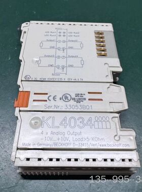 倍福模块KL4034详谈