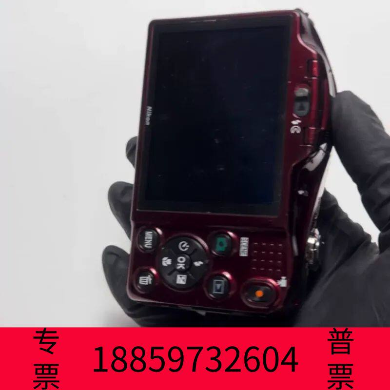 阳光设备尼康 COOLPIX L610 红色数码相机 开机就死机 故议价