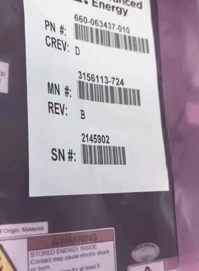 议价Advanced Energy3156113-724维修