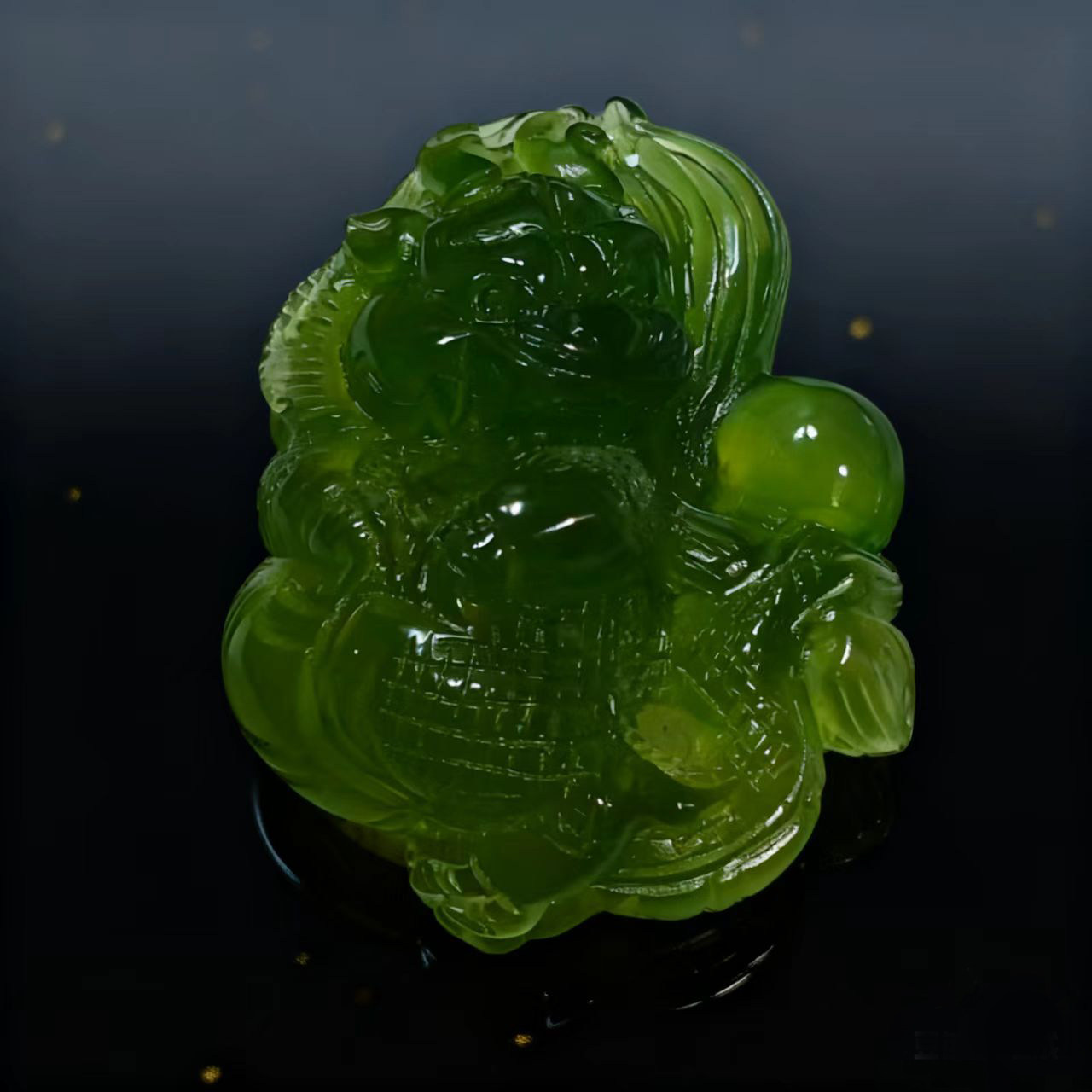 岫玉三甲鱼