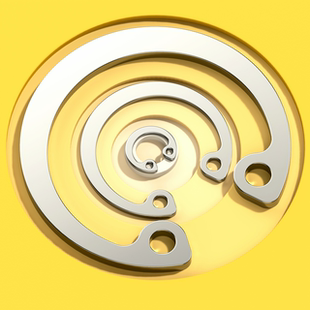 304不锈钢孔用弹性挡圈C形孔卡轴承用卡环卡簧GB/T893.1M8-M200