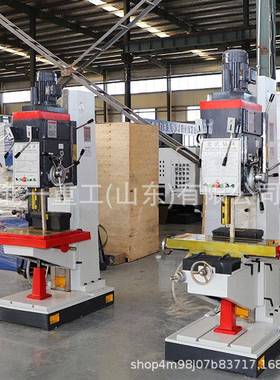 供应Z51100立式钻床方柱立钻Z5150方柱立钻自动进给钻孔攻丝机