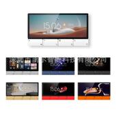 5寸涂鸦中控屏Zigbee网关欧规3路灯控 485多功能智能家居中控屏