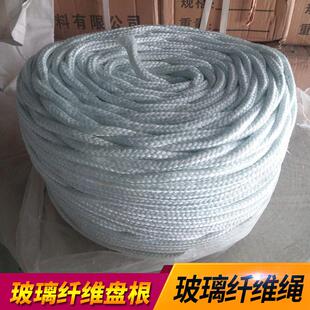 亨达玻璃纤维绳工厂直销4-30mm每卷重5kg10kg耐高温密封纤维盘根
