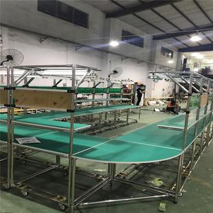 制201不銹鋼精益管生 佛山車間定 產線U型拉工作臺