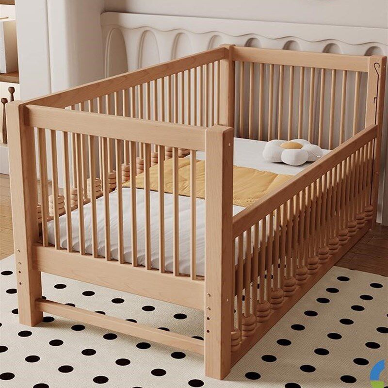 婴儿床实木儿童拼接床无缝衔接飘窗宝宝床边拼接床加宽床大人可睡