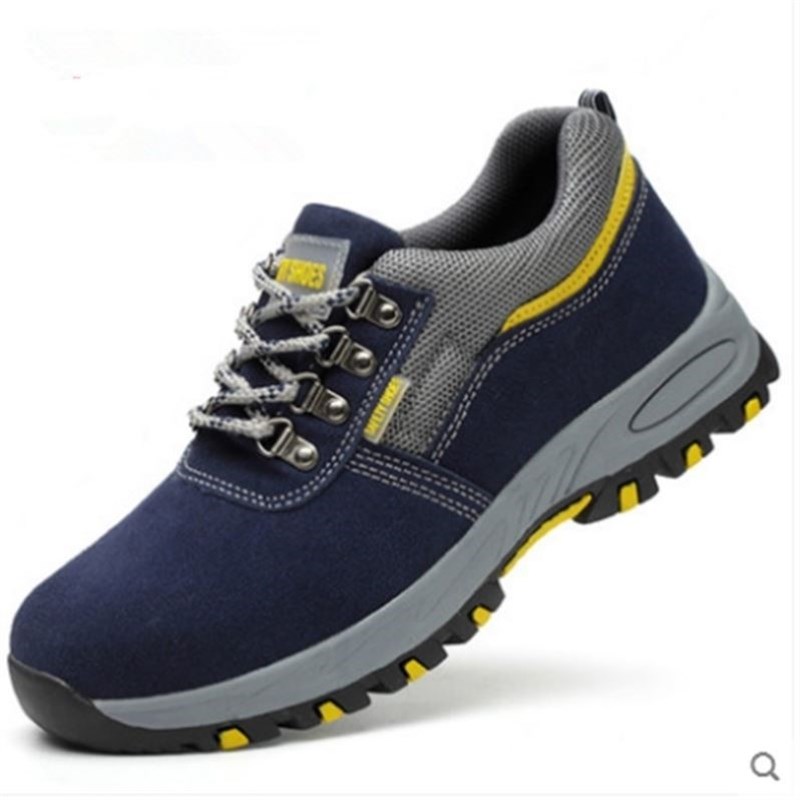 男劳保鞋男防滑耐磨钢包头防砸防刺穿电焊工防护鞋休闲安全工作鞋
