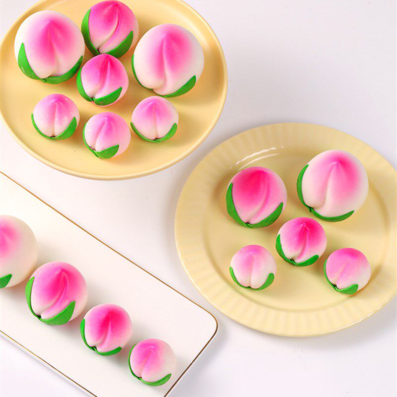 寿桃巧克力蛋糕装饰代可可脂空心桃大寿桃立体祝寿生日蛋糕摆件